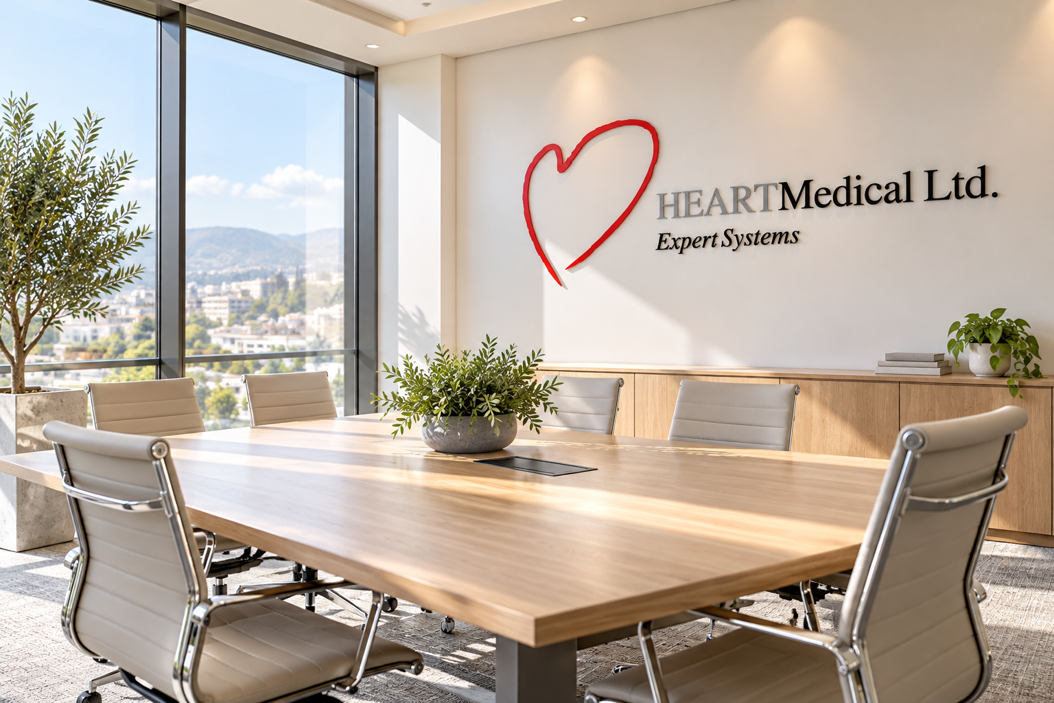 Φωτεινό meeting room Heart Medical